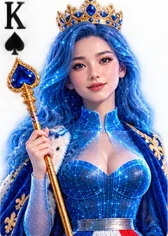 Roi de pique à l'effigie de Lucy